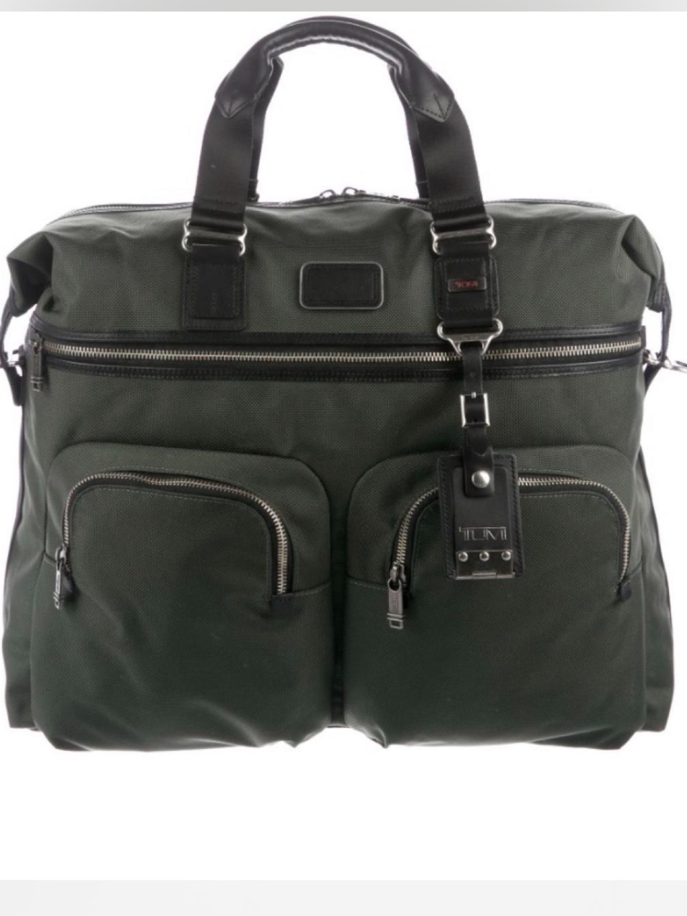 Tumi Alpha Dark Green Travel Bag